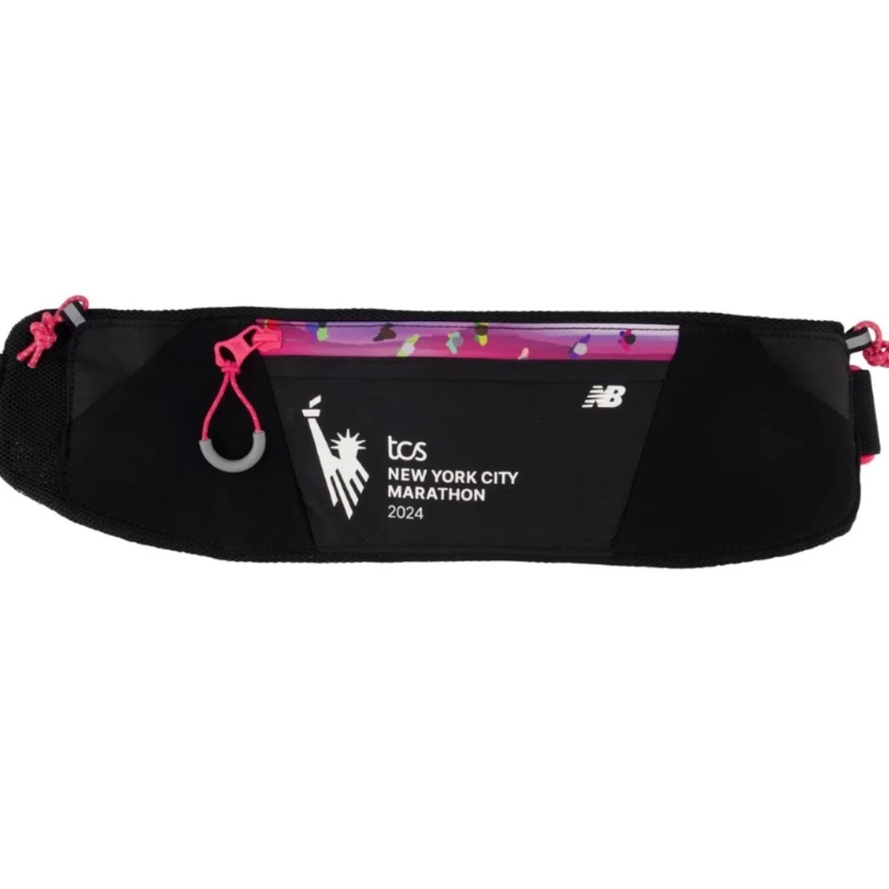 New Balance Black and Pink Belt